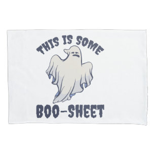 Housse D'oreillers Voici un Boo Sheet Sassy Ghost