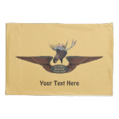 Housse D'oreillers Vol des ailes de l'aviation Moose (Dos)
