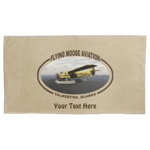 Housse D'oreillers Vol Moose Aviation de Havilland DH3-C Otter