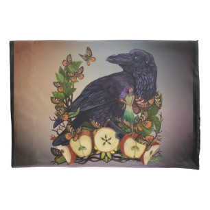 Housse D'oreillers Vols d'Imaginaire Corbeau Faery Art