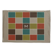 Housse D'oreillers VOS PHOTOS & MONOGRAMMES couvertures coussin perso (Dos-gauche)