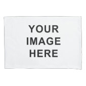 Housse D'oreillers Votre image ou des textes modèle fait sur commande (devant)