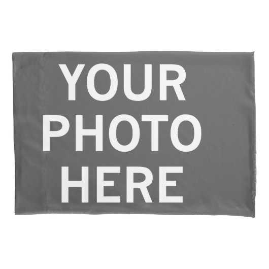 Housse D'oreillers Votre photo ici (devant)