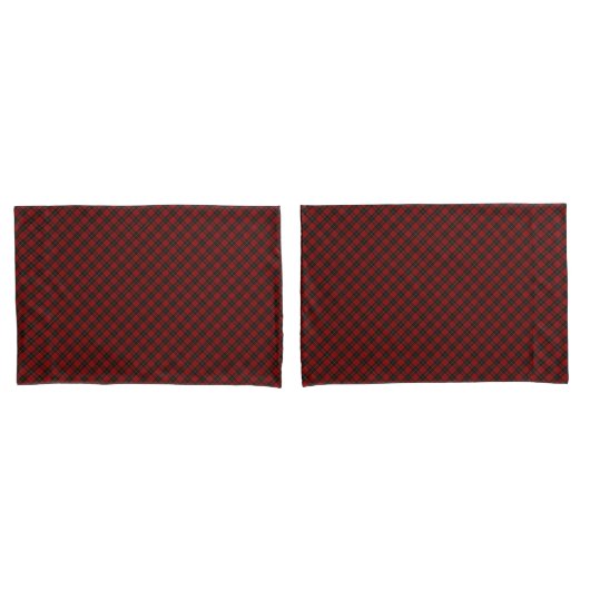 Housse D'oreillers Wallace Tartan Scottish Clan Plaid Pattern (devant-Set)