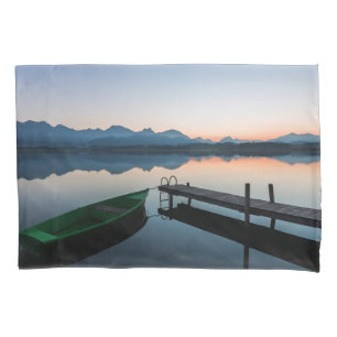 Housse D'oreillers Water   Lake Hopfen Bavarian Alps Germany