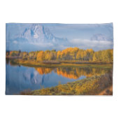 Housse D'oreillers Water | Oxbow Bend Jackson Wyoming (Dos)