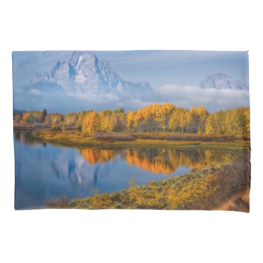 Housse D'oreillers Water | Oxbow Bend Jackson Wyoming (devant)