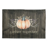 Housse D'oreillers Watercolor Pumpkin (Dos)