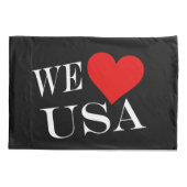 Housse D'oreillers We Heart USA poids pccnt (Dos)