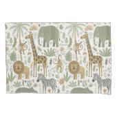 Housse D'oreillers Whimsical African Animals Pattern ID1263 (devant)