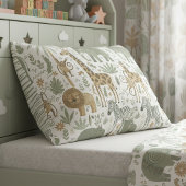 Housse D'oreillers Whimsical African Animals Pattern ID1263