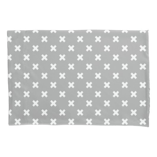 Housse D'oreillers White cross stitches (devant)