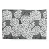 Housse D'oreillers White hydrangea (Dos-gauche)