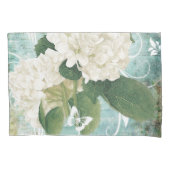 Housse D'oreillers White hydrangea (devant)
