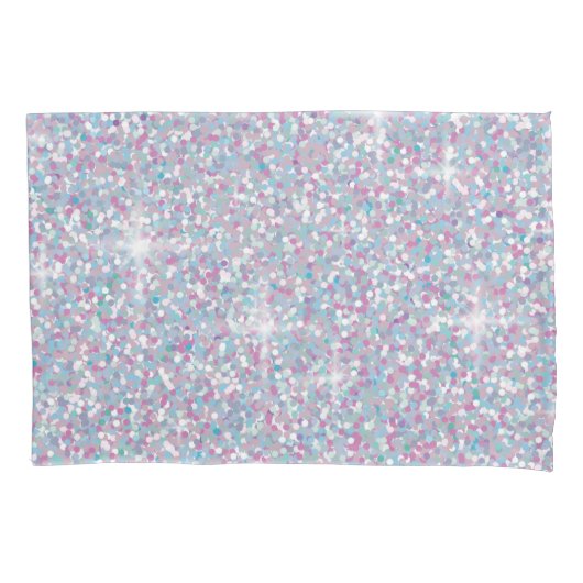 Housse D'oreillers White iridescent brillant (devant)