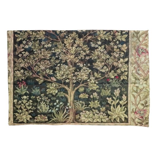 Housse D'oreillers Willam Morris de beaux designs et créations, Vint (devant)