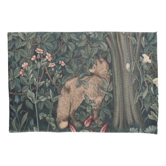 Housse D'oreillers William Morris Faune sauvage Fox (devant)