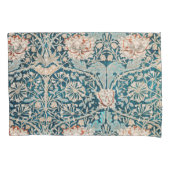 Housse D'oreillers William Morris Honeysuckle pattern 1876 (devant-gauche)