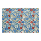 Housse D'oreillers William Morris Inspiré Motif Cornflower (devant-gauche)