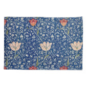 Housse D'oreillers William Morris Medway Floral bleu (Dos)