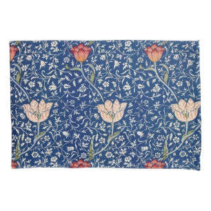 Housse D'oreillers William Morris Medway Floral bleu