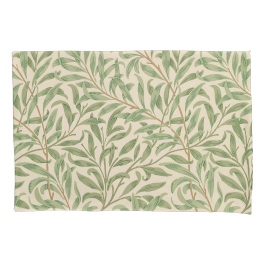 Housse D'oreillers Willow Bough (par William Morris) Pillowcase (devant-gauche)