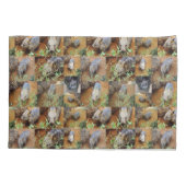 Housse D'oreillers Wombat photo collage (Dos)