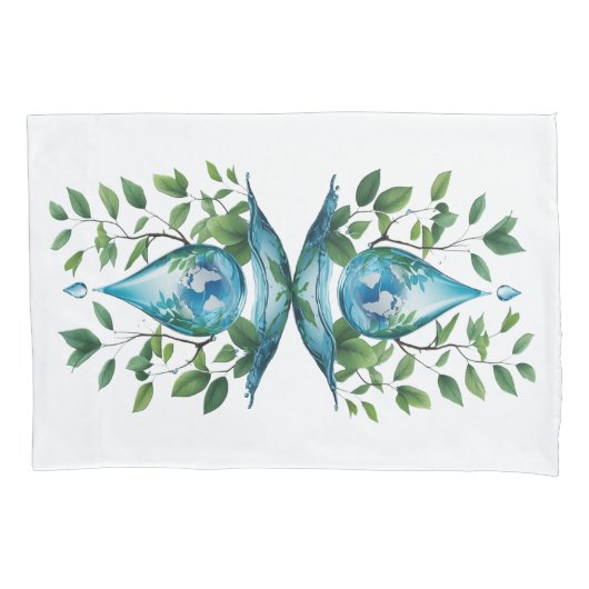 Housse D'oreillers World Water Day (devant)