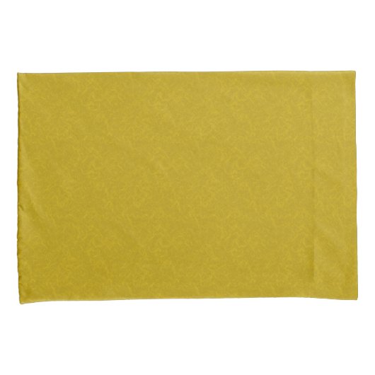 Housse D'oreillers Yellow textured surface with  swirling pattern (devant-Droit)