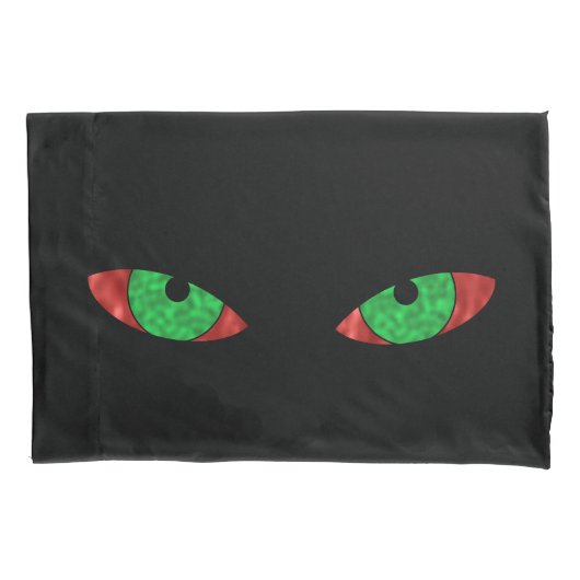 Housse D'oreillers Yeux malveillants (devant)
