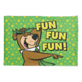 Housse D'oreillers Yogi Bear Fun Amusant (Dos)