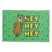 Housse D'oreillers Yogi Bear Hey Hey Hey (Dos)