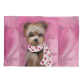 HOUSSE D'OREILLERS YORKIE           (Dos)