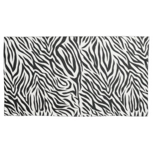 Housse D'oreillers Zebra King Size Coussin Coque Pair
