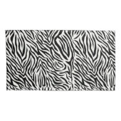 Housse D'oreillers Zebra King Size Coussin Coque Pair (Dos-Droit)