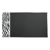 Housse D'oreillers Zebra Print Pillowcase (Dos)