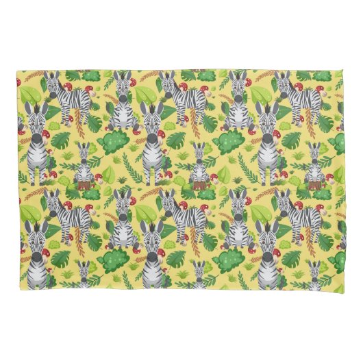 Housse D'oreillers Zèbre (devant)