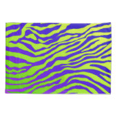 Housse D'oreillers Zèbre vert (Dos-gauche)