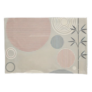 Housse D'oreillers Zen minimaliste Pillowcase - Élégance asiatique
