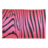 Housse D'oreillers Zesty Zebra Red Pillowcase (Dos)