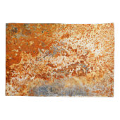 Housse D'oreillers zinc rouillé : arrière - plan de texture grunge. (Dos)