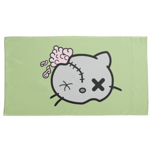 Housse D'oreillers Zombie Kitty (devant-Droit)