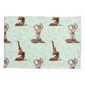 Housse D'oreillers Zombie Pin Ups (Dos)