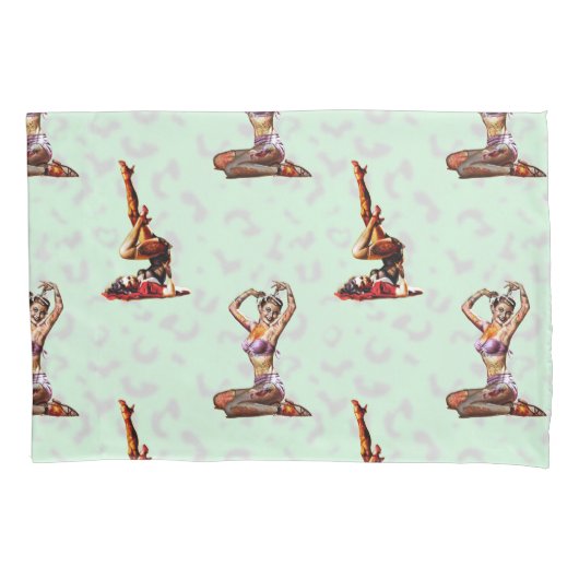 Housse D'oreillers Zombie Pin Ups (devant)