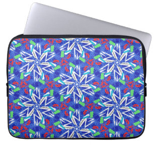 Housse Pour Ordinateur Portable С flocons de neige