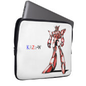 Housse Pour Ordinateur Portable 作品番号00016 「エース ロボ (Ace Robot)」 (Devant droit)