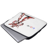 Housse Pour Ordinateur Portable 作品番号00016 「エース ロボ (Ace Robot)」 (Devant bas)