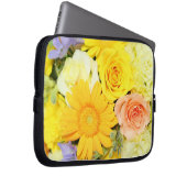 HOUSSE POUR ORDINATEUR PORTABLE 花 (Devant droit)