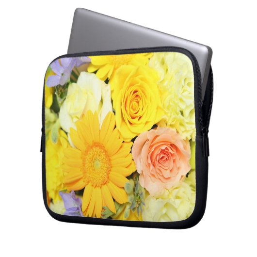 HOUSSE POUR ORDINATEUR PORTABLE 花 (devant gauche)