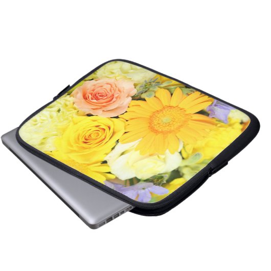 HOUSSE POUR ORDINATEUR PORTABLE 花 (Devant bas)